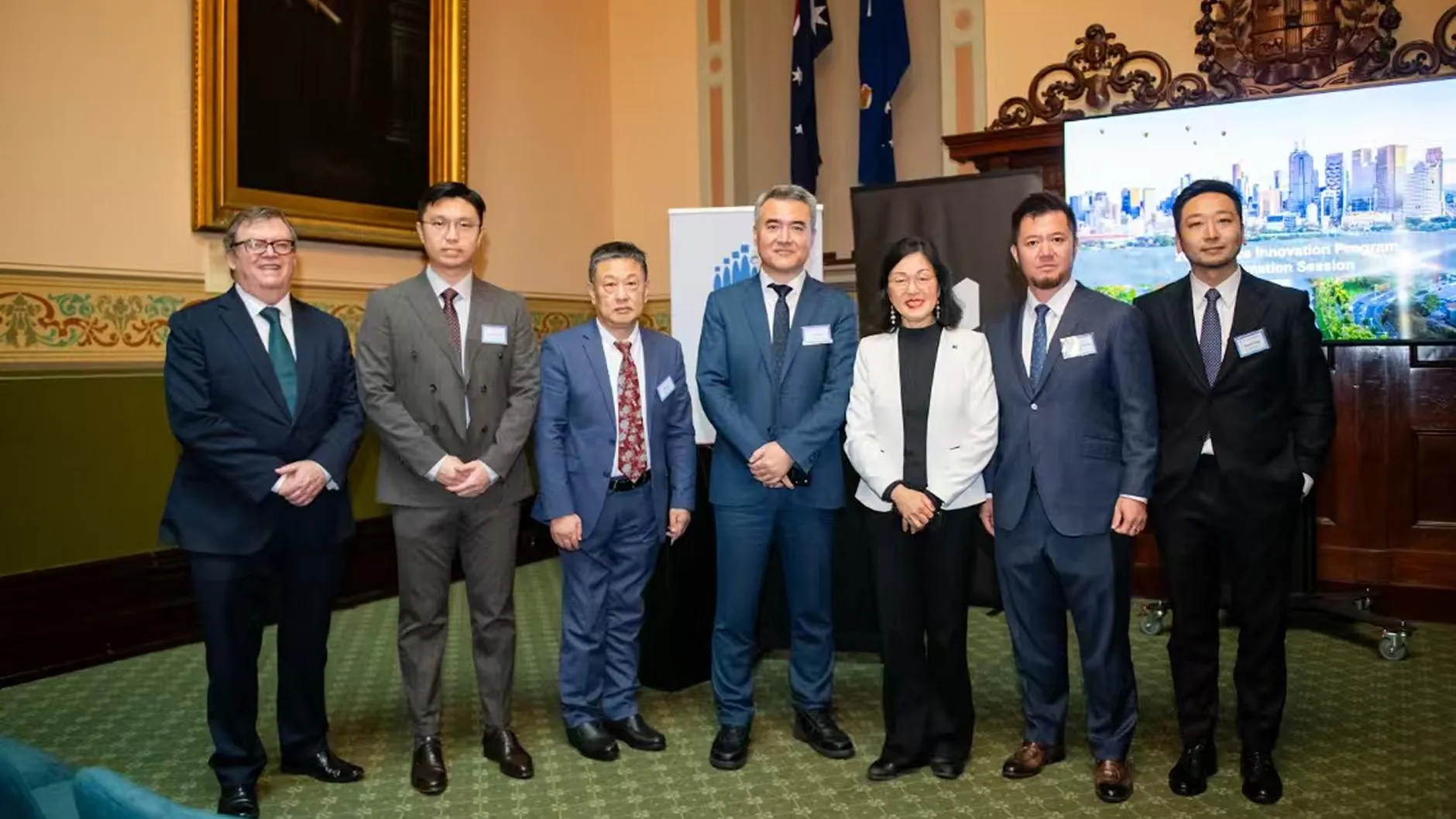 Guests and the BitWatt team at the Melbourne launch event