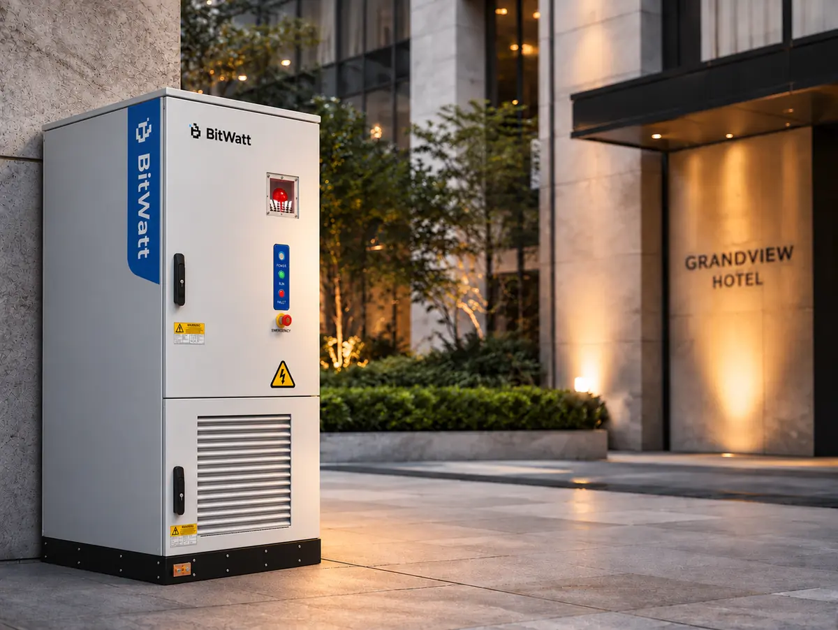 Shanghai Hotel energy storage site